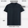 ELEVATED SUPIMA UNISEX T-SHIRT NAVY BLUE