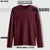 URBAN REFINED FULL SLEEVE T-SHIRT MAROON