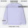 Heavyweight Sweatshirt – Ultimate Comfort & Modern Edge Lavender
