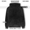 HOUSE LOUNGE ACID WASH HOODIE BLACK