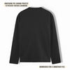 URBAN REFINED FULL SLEEVE T-SHIRT BLACK
