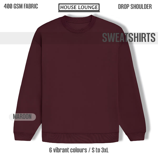 Heavyweight Sweatshirt – Ultimate Comfort & Modern Edge Marron