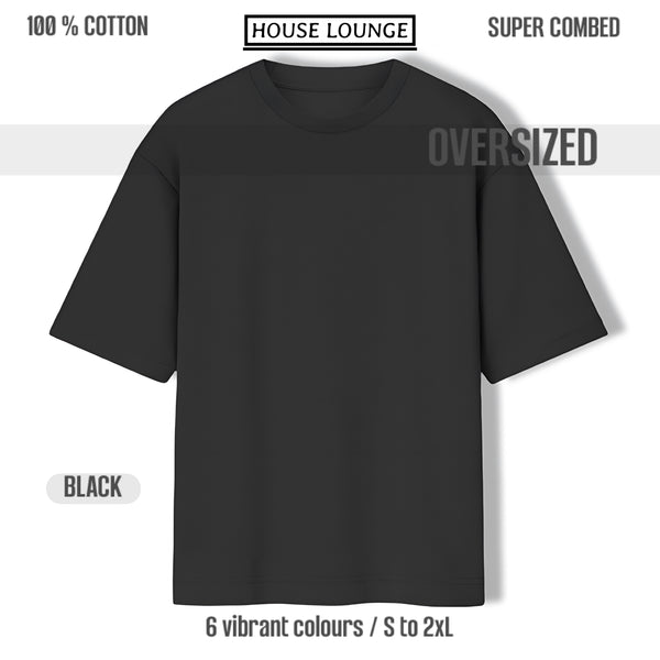 Elevato Oversized Tee Black