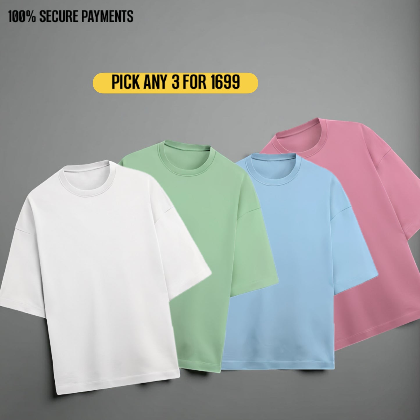 BUY ANY 3 OPULENCE TERRY OVERSIZED TEE