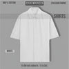 IMPERIA OVERSIZED CLASSIC SHIRT WHITE