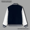 HOUSE LOUNGE VARSITY JACKET NAVY BLUE