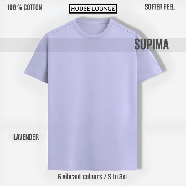 ELEVATED SUPIMA UNISEX T-SHIRT LAVENDER