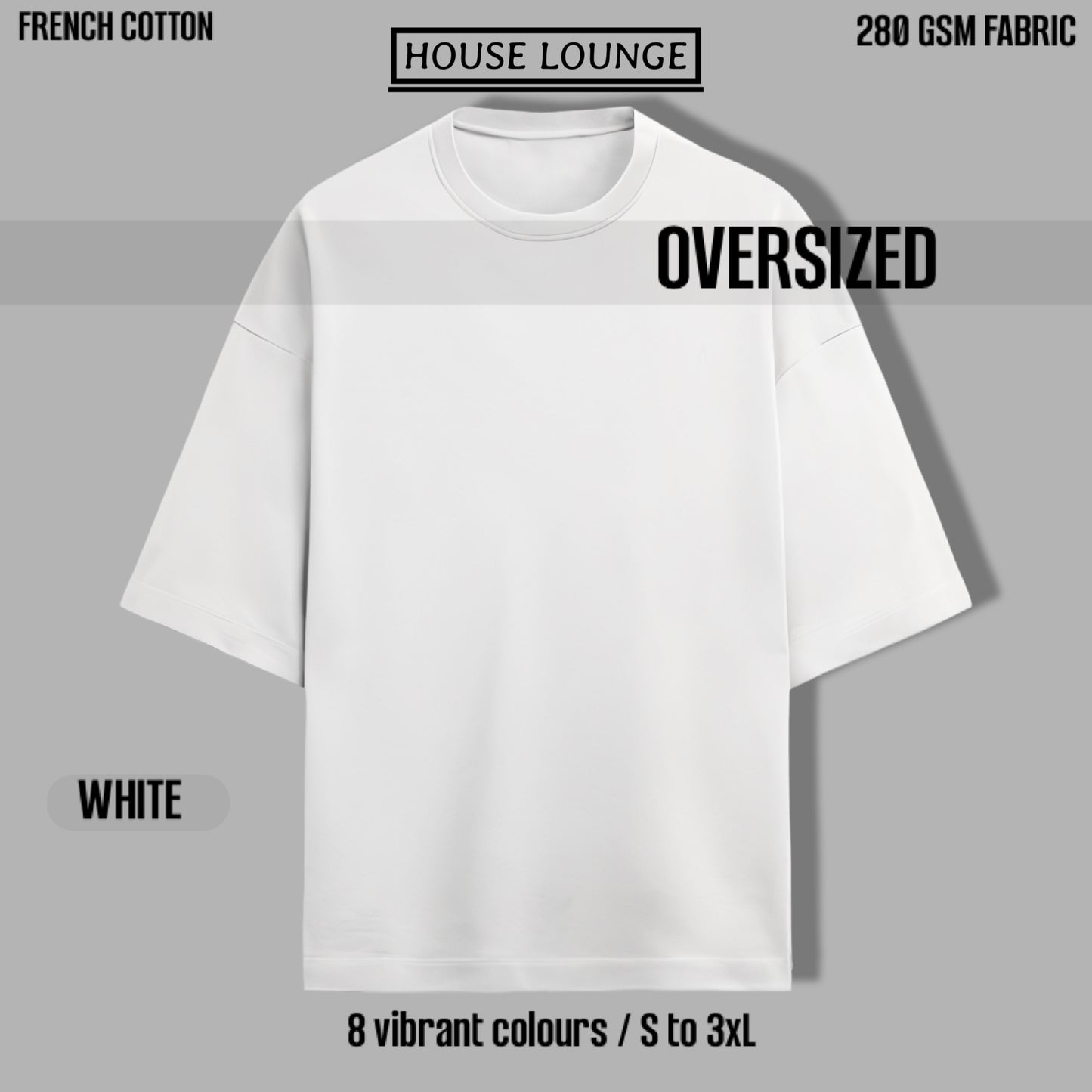 BUY ANY 3 OPULENCE TERRY OVERSIZED TEE