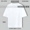 REGAL COTTON OVERSIZED TEE WHITE