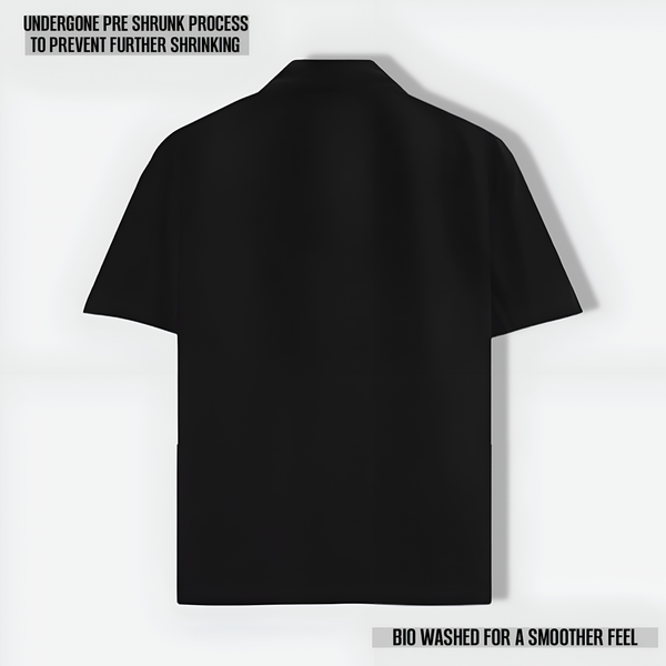 IMPERIA OVERSIZED CLASSIC SHIRT BLACK