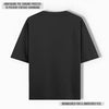 REGAL COTTON OVERSIZED TEE BLACK