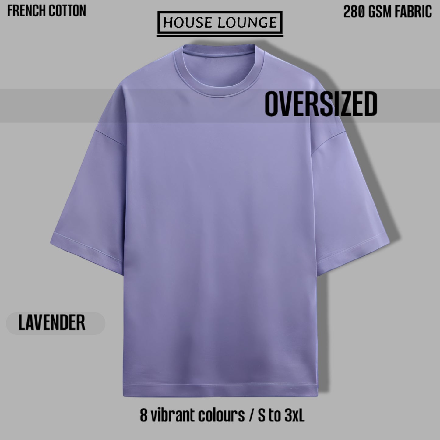 BUY ANY 3 OPULENCE TERRY OVERSIZED TEE
