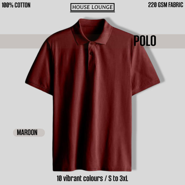 BUY ANY 3 PRESTIGE COTTON POLO T-SHIRT