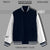 HOUSE LOUNGE VARSITY JACKET NAVY BLUE