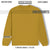 Unisex Regular Fit Sweatshirt – Premium Comfort & Classic Style Mustard Yellow