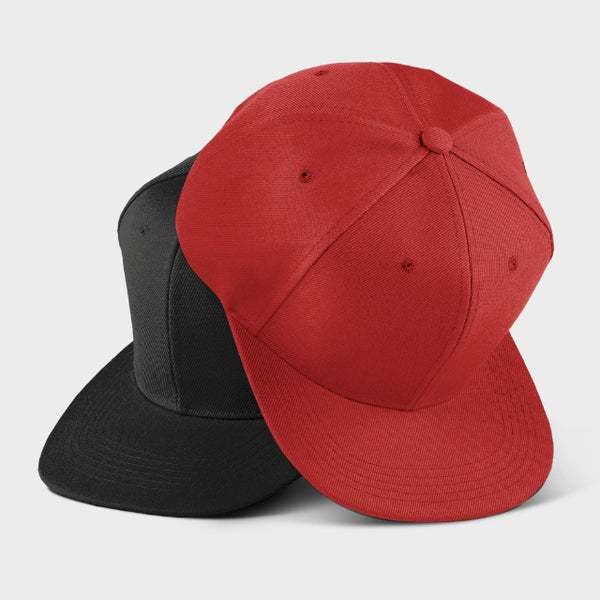 Urban Edge Snapback Cap Black