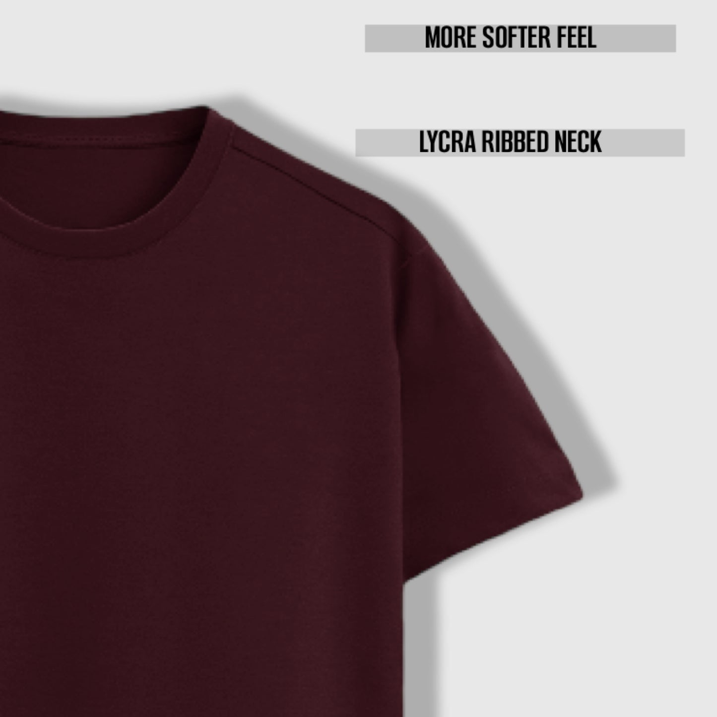 ELEVATED SUPIMA UNISEX T-SHIRT MAROON