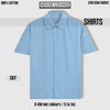 IMPERIA OVERSIZED CLASSIC SHIRT LIGHT BLUE