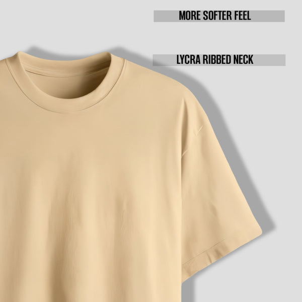 Elevato Oversized Tee Beige