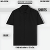 IMPERIA OVERSIZED CLASSIC SHIRT BLACK
