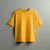 REGAL COTTON OVERSIZED TEE GOLDEN YELLOW
