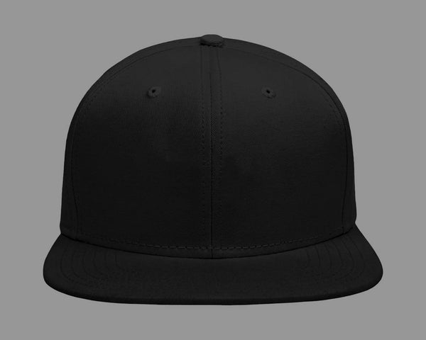 Urban Edge Snapback Cap Black