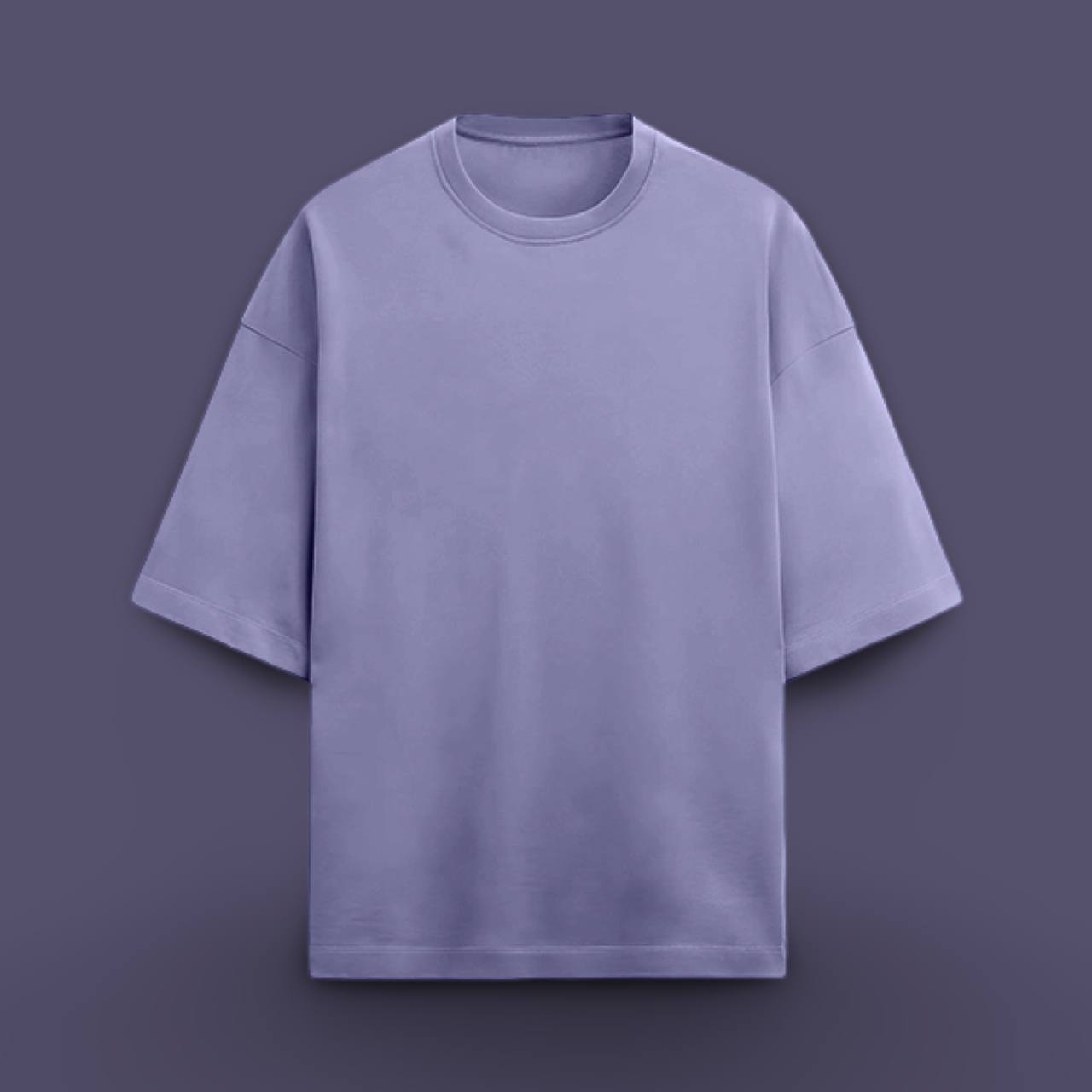 OPULENCE TERRY OVERSIZED TEE LAVENDER