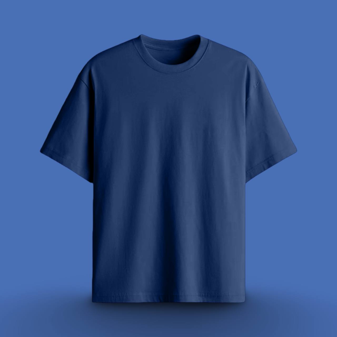 Elevato Oversized Tee Navy Blue