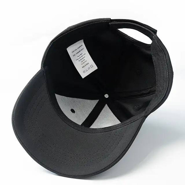 BASEBALL OTTOMAN CAP BLACK