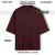 OPULENCE TERRY OVERSIZED TEE MAROON