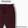 LUXURA COMFORT JOGGERS MAROON