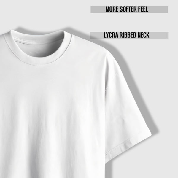 Elevato Oversized Tee White