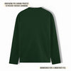 URBAN REFINED FULL SLEEVE T-SHIRT BOTTLE GREEN