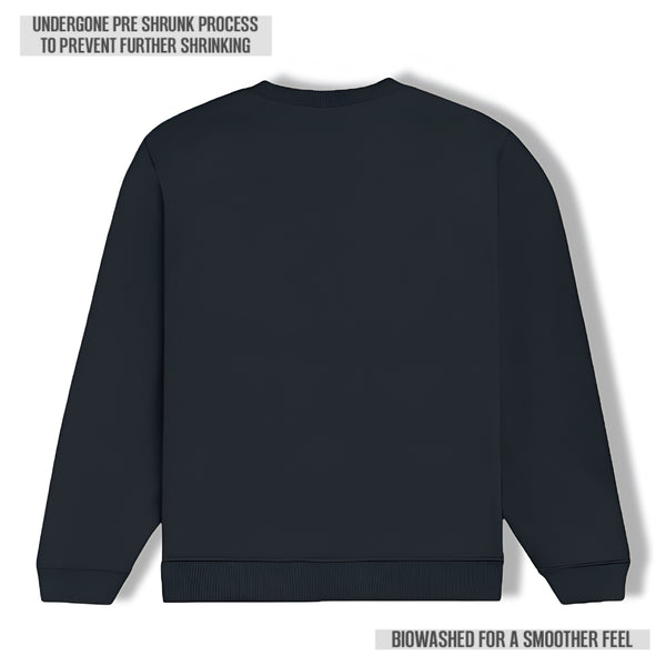 Unisex Regular Fit Sweatshirt – Premium Comfort & Classic Style Navy Blue