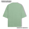 OPULENCE TERRY OVERSIZED TEE JADE