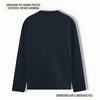 URBAN REFINED FULL SLEEVE T-SHIRT NAVY BLUE