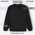Unisex Regular Fit Sweatshirt – Premium Comfort & Classic Style Black