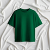 REGAL COTTON OVERSIZED TEE BOTTLE GREEN