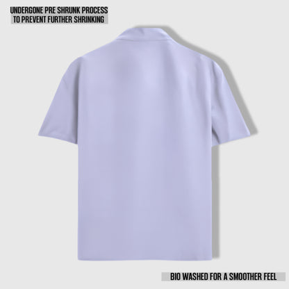 IMPERIA OVERSIZED CLASSIC SHIRT LAVENDER