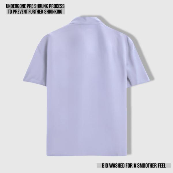 IMPERIA OVERSIZED CLASSIC SHIRT LAVENDER