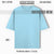 REGAL COTTON OVERSIZED TEE BABY BLUE
