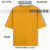 REGAL COTTON OVERSIZED TEE GOLDEN YELLOW