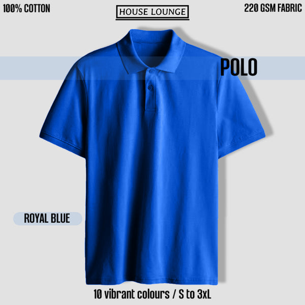BUY ANY 3 PRESTIGE COTTON POLO T-SHIRT