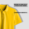 PRESTIGE COTTON POLO T-SHIRT MUSTARD YELLOW