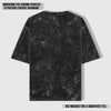 LUXURY ACID WASH UNISEX T-SHIRT BLACK