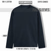URBAN REFINED FULL SLEEVE T-SHIRT NAVY BLUE