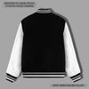 HOUSE LOUNGE VARSITY JACKET BLACK