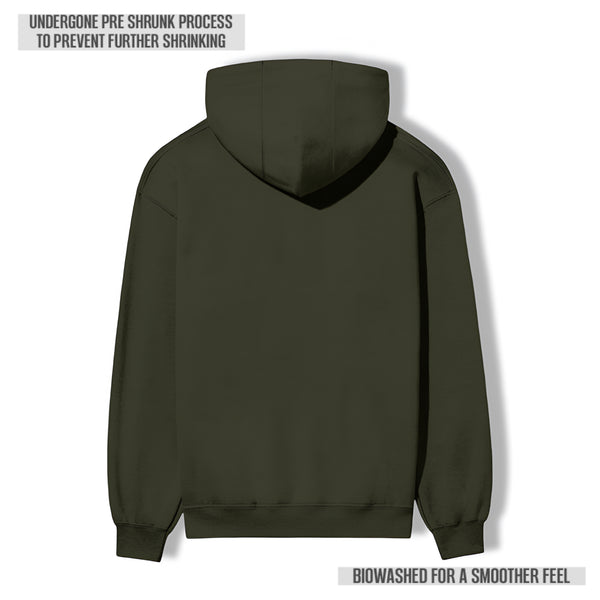 Unisex Hooded Sweatshirt – Superior Comfort & Style Olive Green