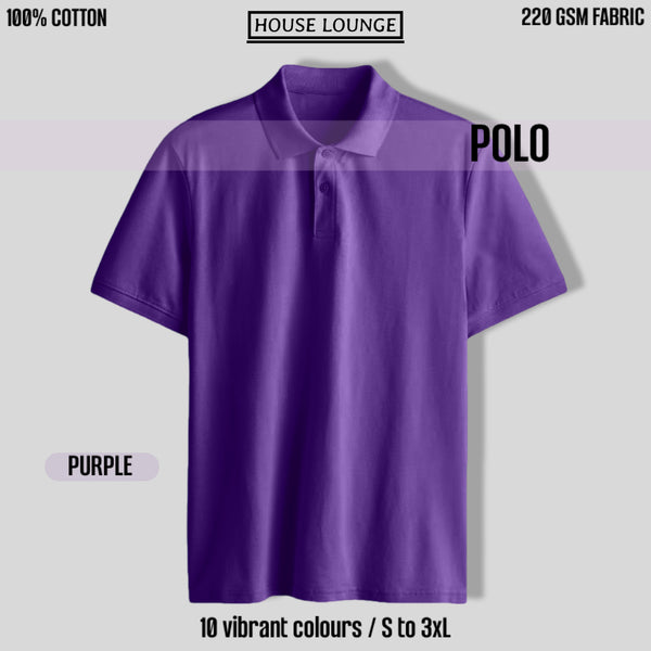 BUY ANY 3 PRESTIGE COTTON POLO T-SHIRT