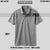 PRESTIGE COTTON POLO T-SHIRT LIGHT GREY